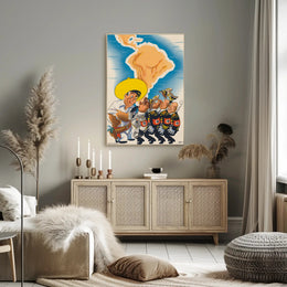 Latin America Confronts Axis Powers Poster PosterGoat