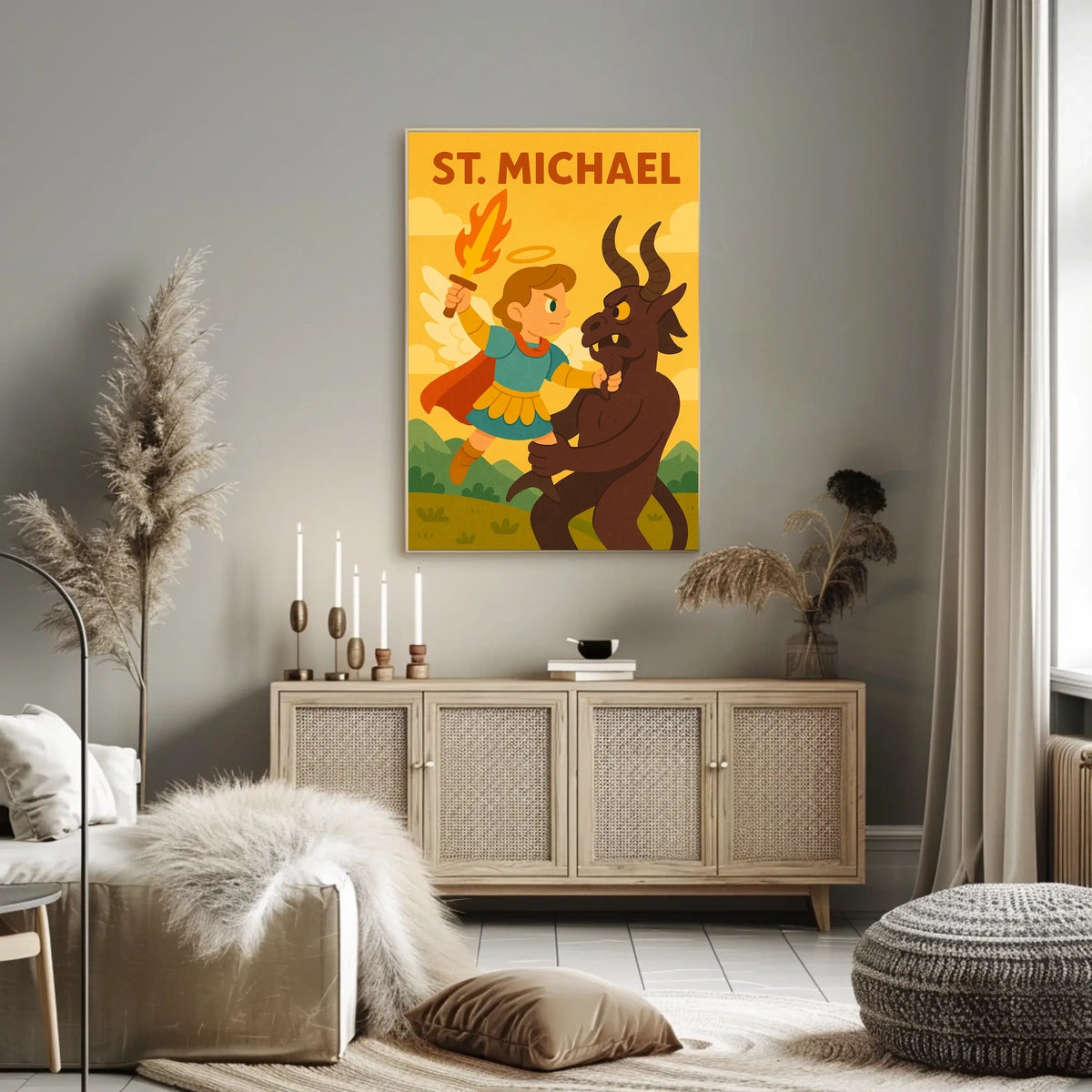 St. MichaelS Valor Poster