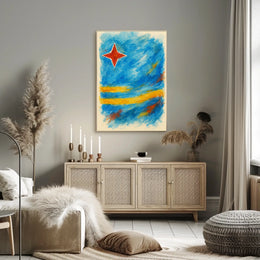 Abstract National Flag Abstract Poster