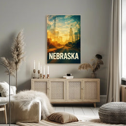 Nebraska A Journey Through the Heartland Poster
