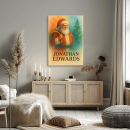 Santa Claus Cozy Christmas Iconic Art Print Cultural or Heritage Poster