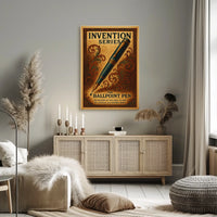 The Ballpoint Pen Invention Series Poster
