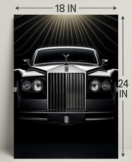Elegance On Wheels Poster
