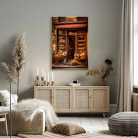 Charming Bakery Facade Poster