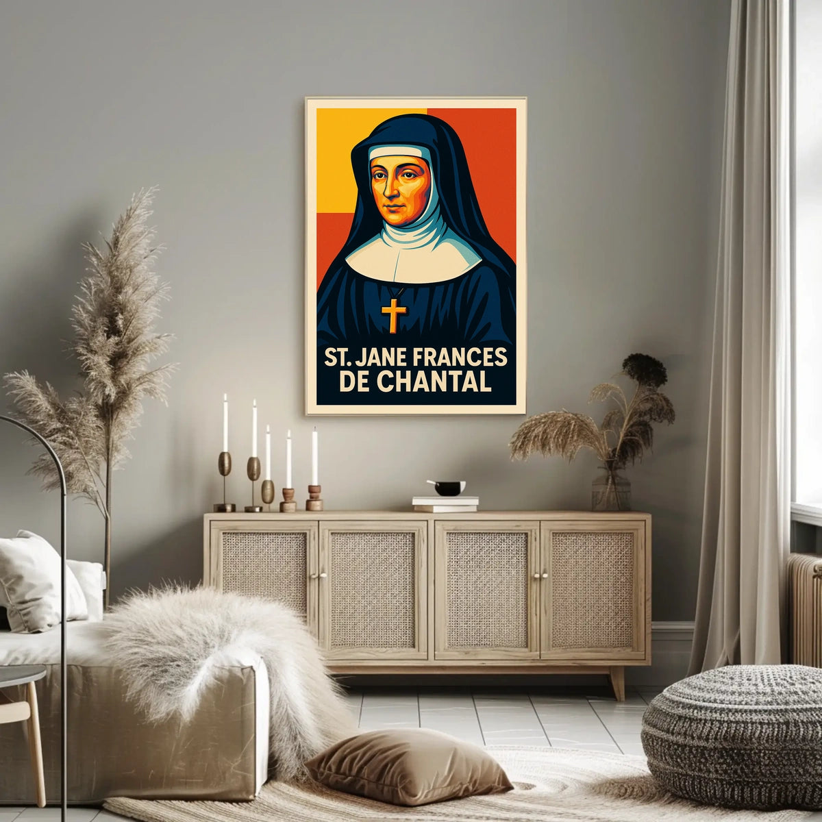 St. Jane Frances de Chantal Poster