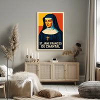 St. Jane Frances de Chantal Poster