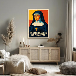 St. Jane Frances de Chantal Poster