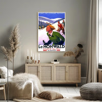 Champ Du Feu Alsace Winter Sports Poster