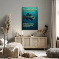 Discover the Mandarinfish Poster