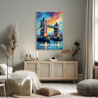 Tower Bridge Dreamscape London Urban or Cityscape Poster