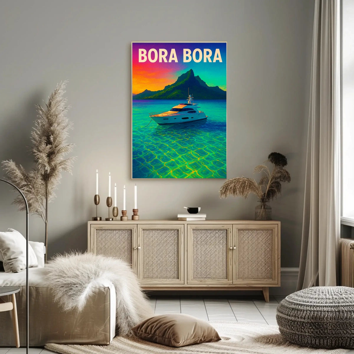 Bora Bora Paradise Poster