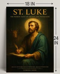 St. Luke Patron Saint Of Artists Poster PosterGoat