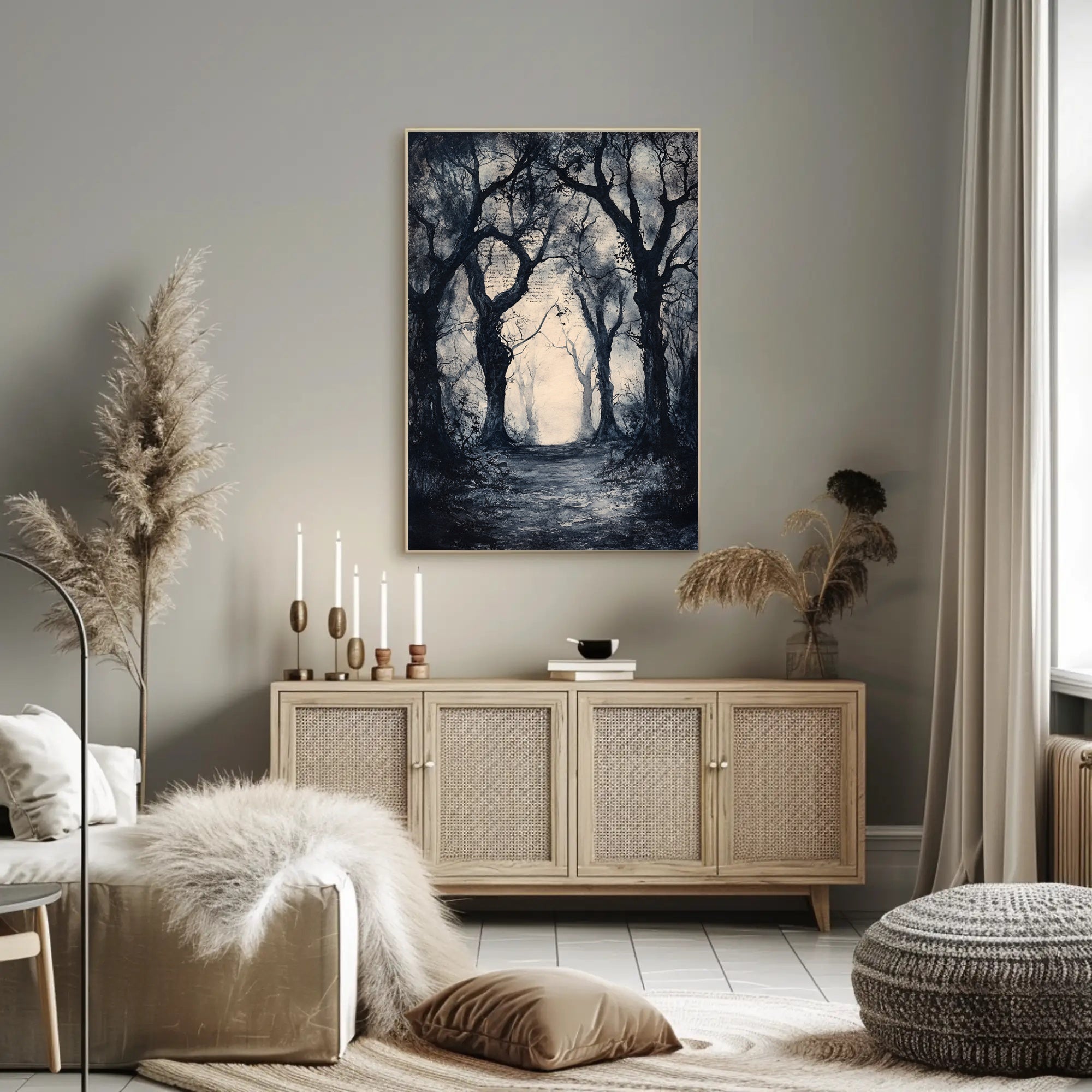 Enchanted Forest Pathway Poster