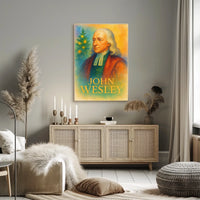 John Wesley Religious Portrait Poster - Historical or Presidential Poster
