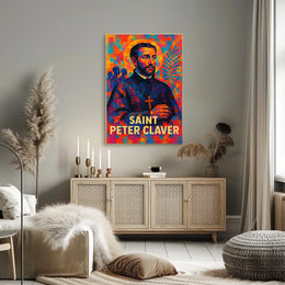 Saint Peter Claver Poster