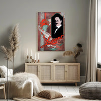 Laurant's Enigmatic Vintage Illusionist Magic Show Poster - Artistic Poster