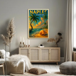 Naples, Florida Tropical Paradise Poster