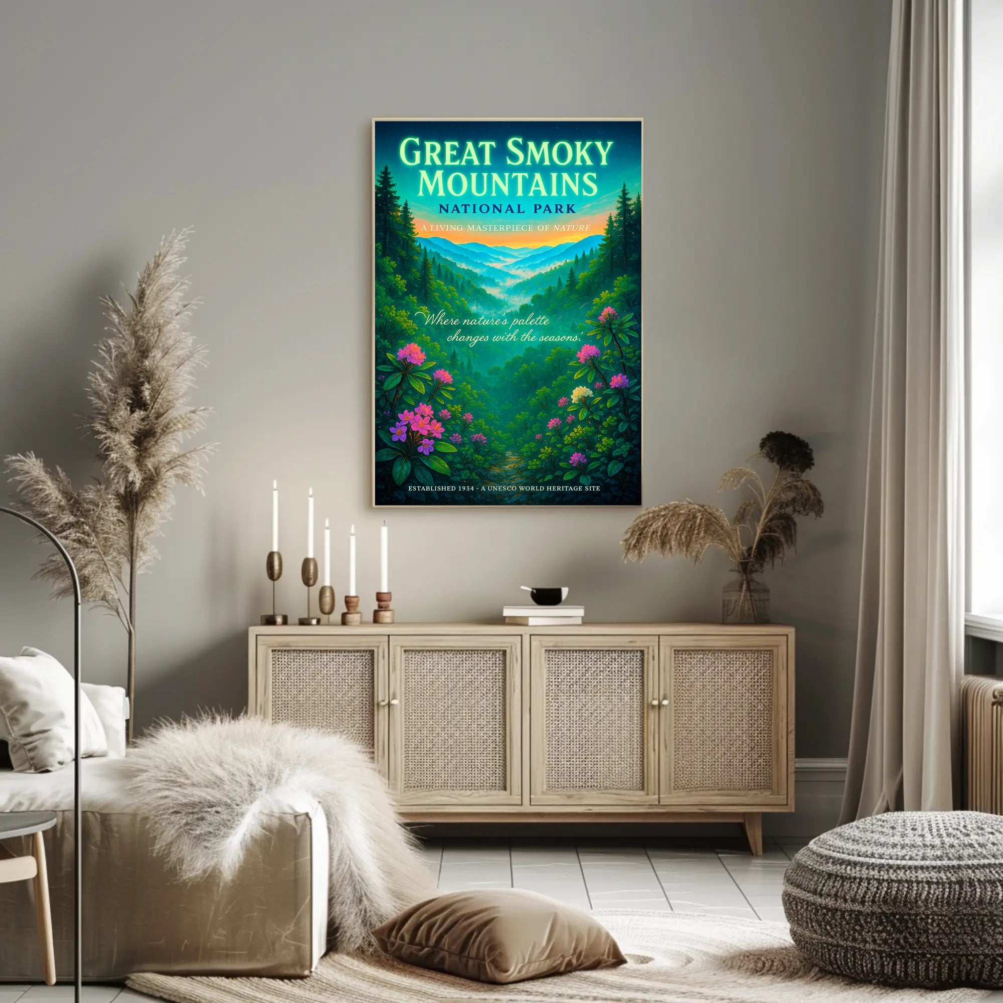 Great Smoky Mountains National Park Poster PosterGoat