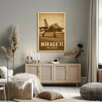 Mirage F1 France Poster