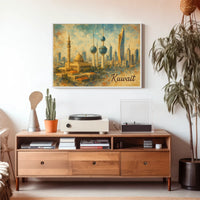 Kuwait Cityscape Poster