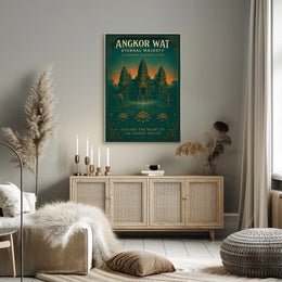 Angkor Wat Eternal Majesty Poster