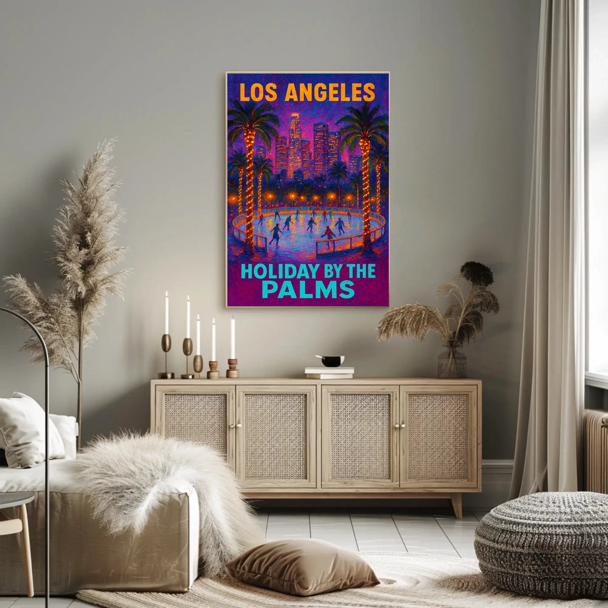 Holiday By The Palms Poster