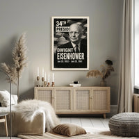 Eisenhower Presidential Portrait: Historical or Presidential Poster