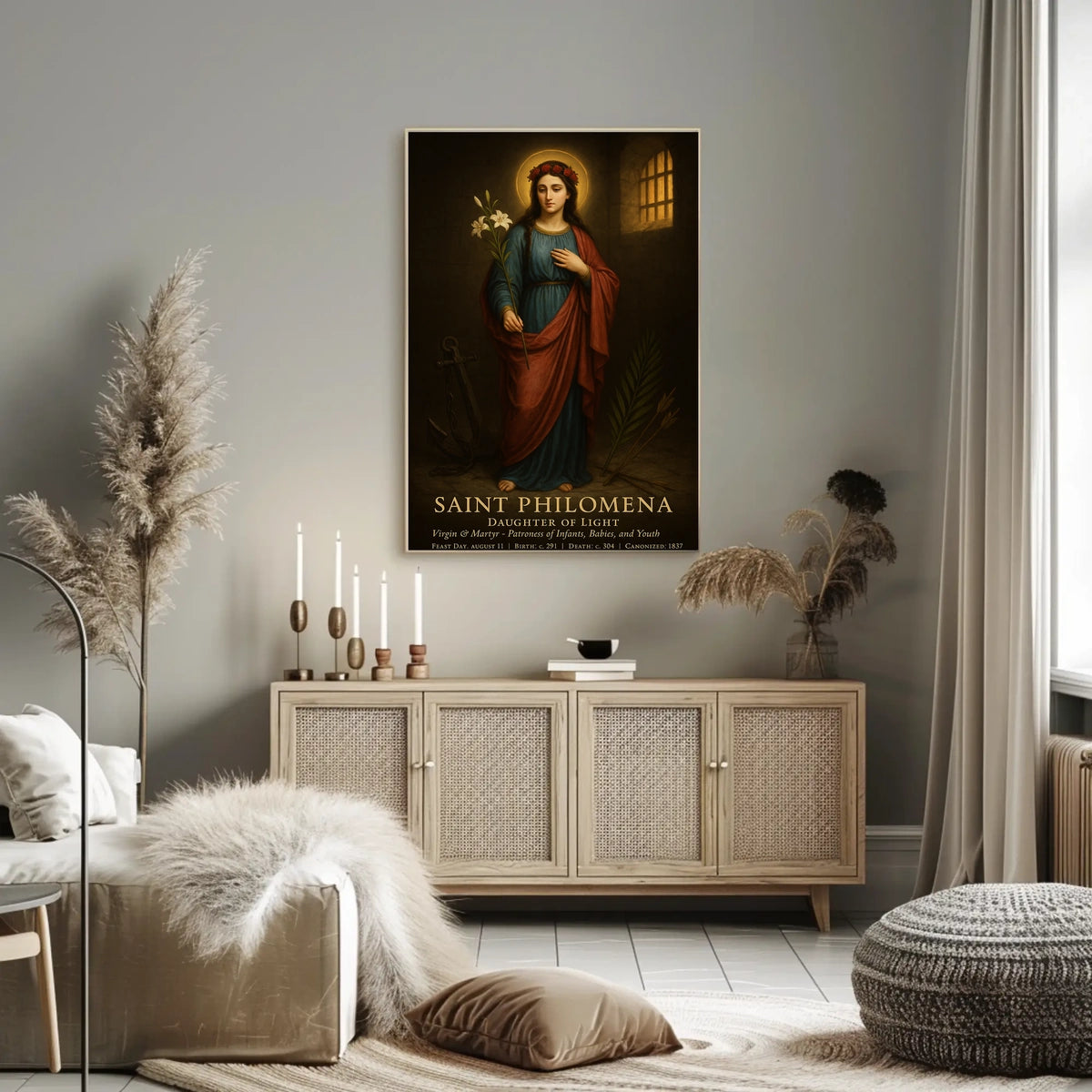 St. Philomena Poster