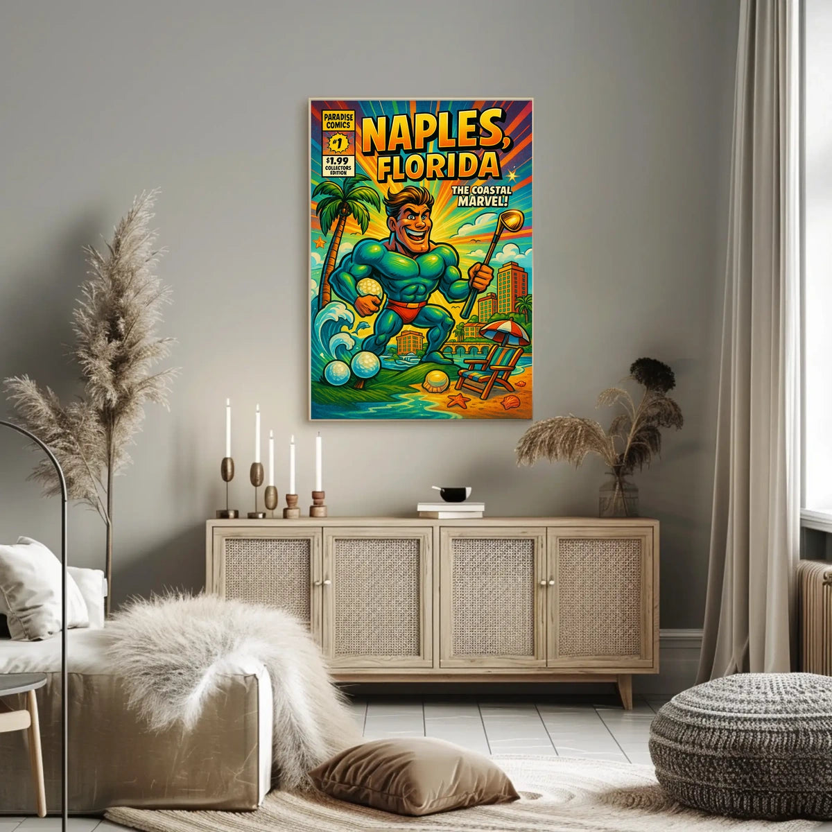 Naples, Florida The Coastal Marvel Poster