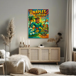 Naples, Florida The Coastal Marvel Poster