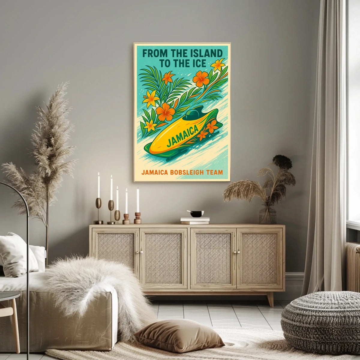 From the Island to the Ice Poster