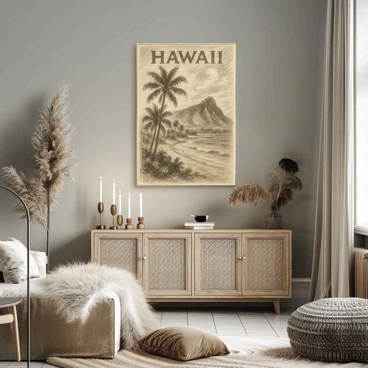 Hawaii Tropical Paradise Poster