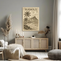 Hawaii Tropical Paradise Poster
