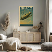 Bell XP-77 Lightweight Fighter Poster