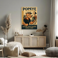 Popeye 1929 Art Poster POP-100