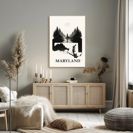 Maryland Scenic Poster