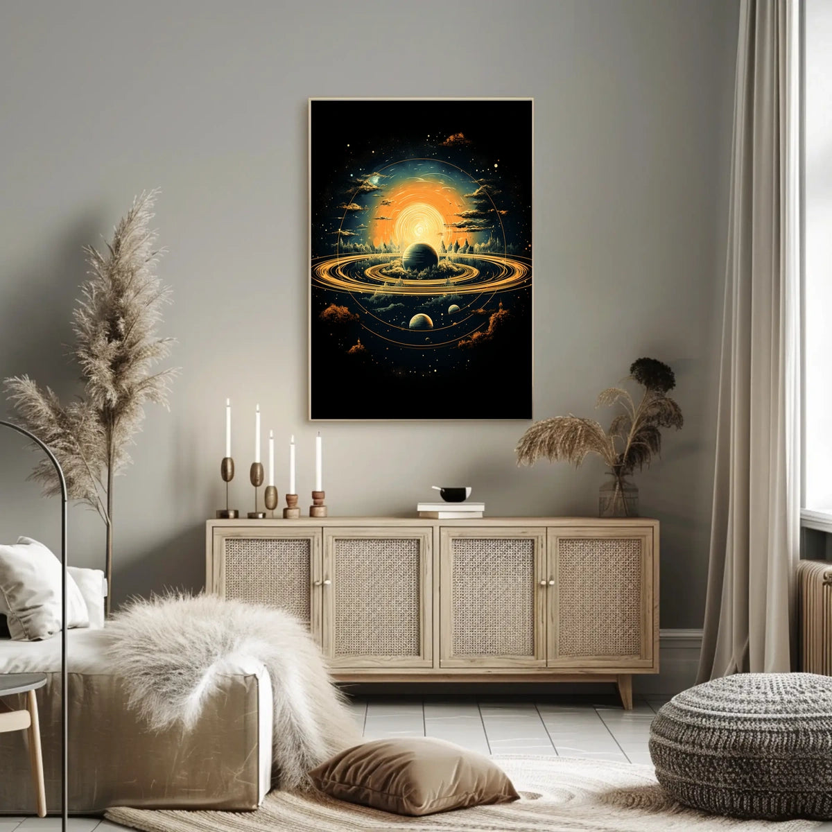 Celestial Harmony Poster