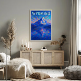 Wyoming Landscape Poster
