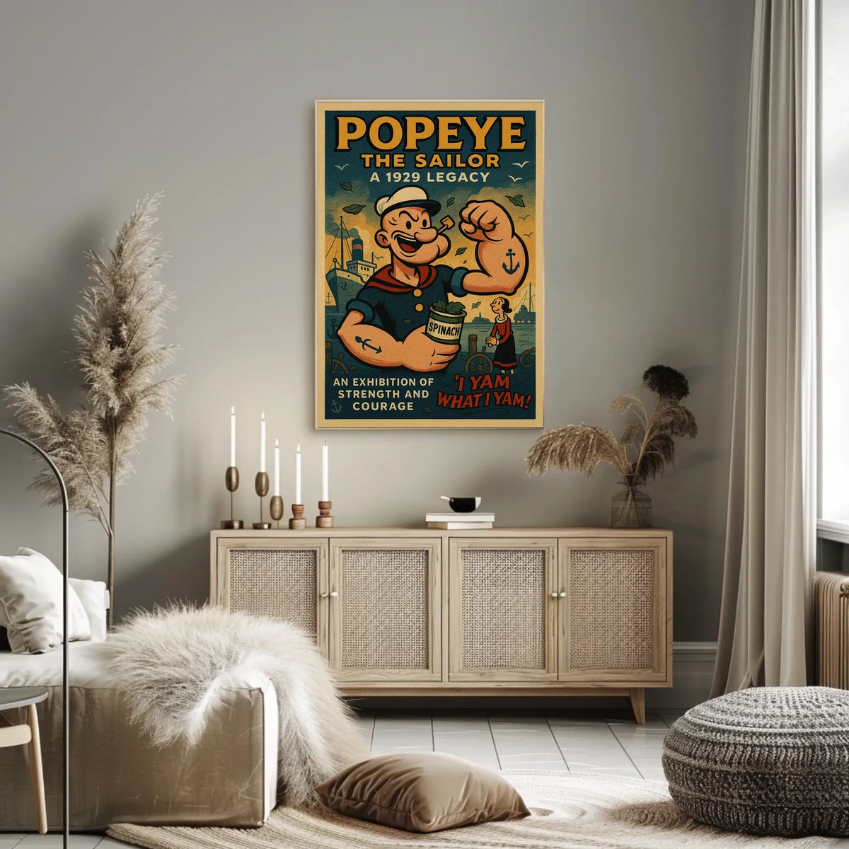 Popeye 1929 Art Poster POP-116