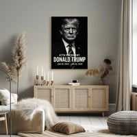 Donald Trump 47th President Poster