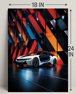 Futuristic Elegance Poster