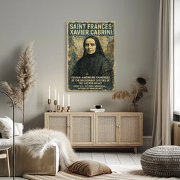 Saint Frances Xavier Cabrini Poster