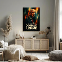 Trump Patriotism Leadership Expressionism Poster