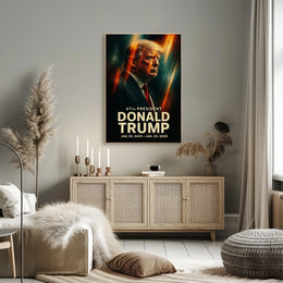 Trump Patriotism Leadership Expressionism Poster