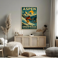 Aspen Snowmass Adventure Poster