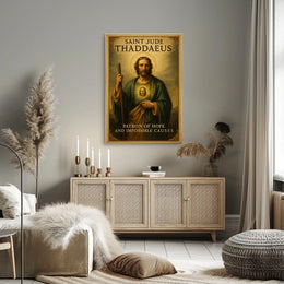 Saint Jude Thaddaeus Patron of Hope Poster