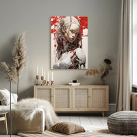 Cybernetic Elegance Poster