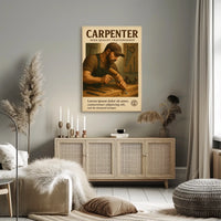 Masterful Carpentry Poster