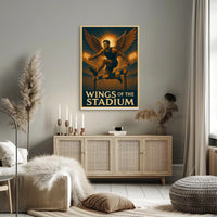 Wings of the Stadium Poster