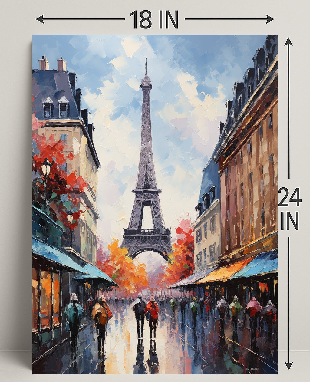 Autumn In Paris Poster